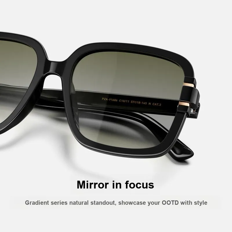 PARZIN EMS Square Sunglasses Women's-3