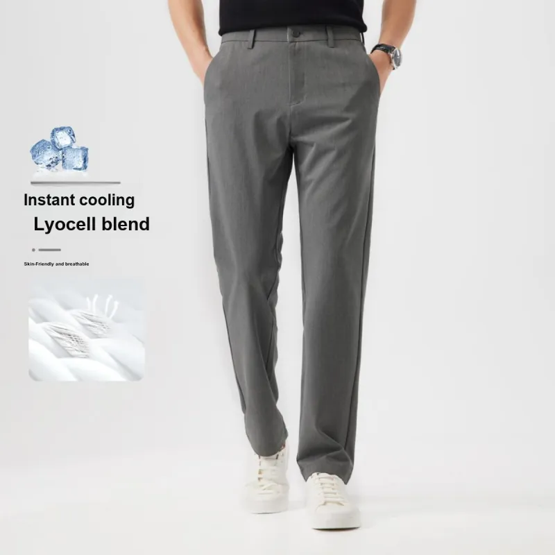 Red bean Casual Pants Men-7