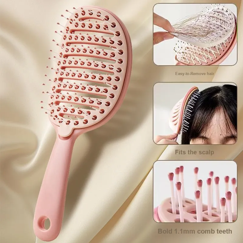 Gentle Welcome High Crown With High Fill Power Comb Massage Meridian Airbag Rib Air Cushion Comb-3