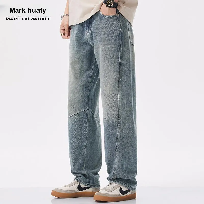 FAIRWHALE Jeans Unisex Blue-4