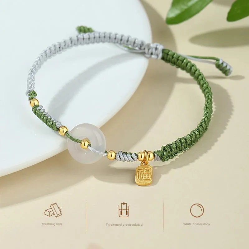 Suddenly Lucky Chalcedony Bracelets Women's-7