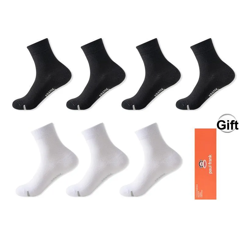 PAUL FRANK Mid Calf Socks Unisex Gift Box 7 Double Packs-27