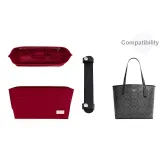 [City33 Burgundy Two-Piece Set]Burgundy Open Top Liner+Shoulder Pads (Anti-Slippage Design)