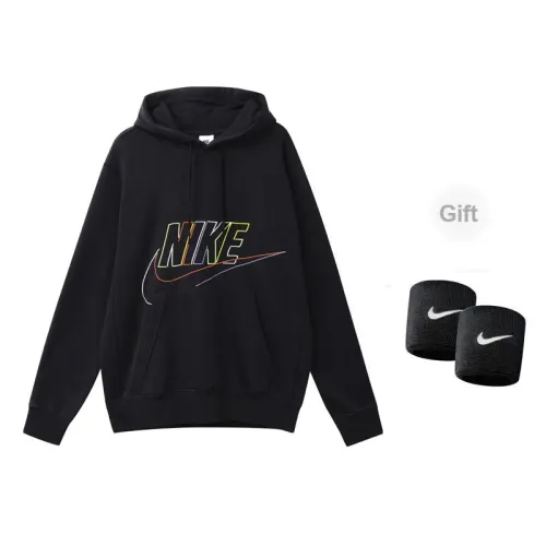 Nike Sweatshirts Men Black+Wristbands