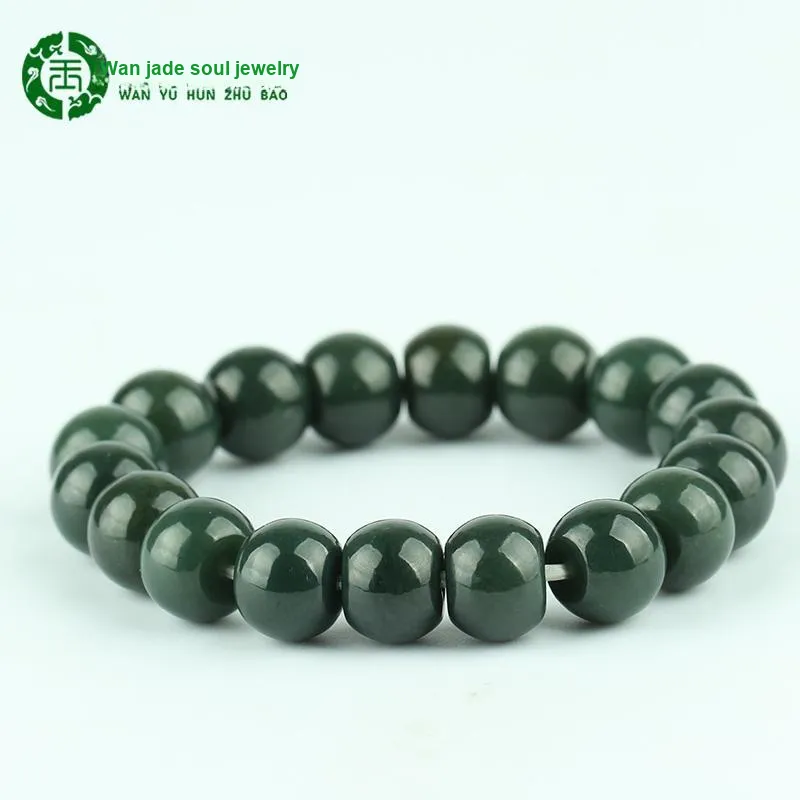 WANYUHUN Bracelets Green Jade Unisex-5