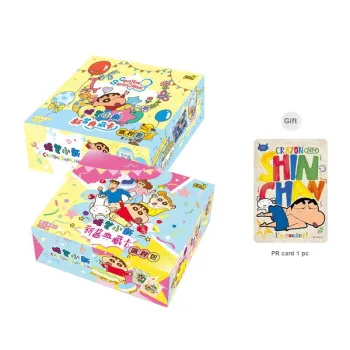KAYOU Crayon Shin Chan Party Pack Volume 1 Volume 2 IP/Anime Cards 2 Boxes 60 Bags