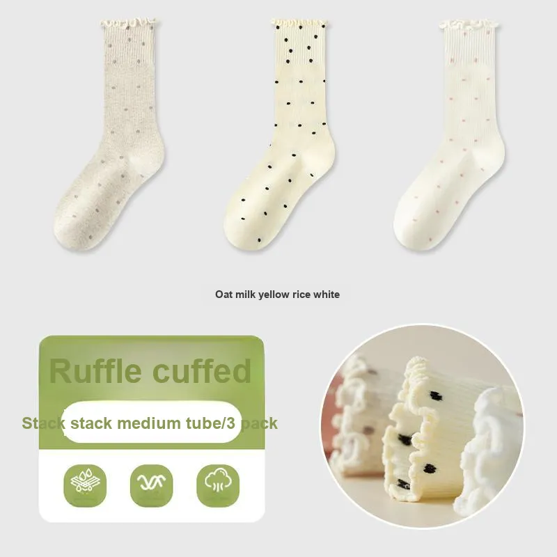 KJ Mid Calf Socks Women's Box 3 Pack-15