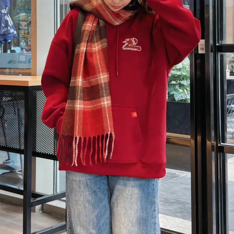 ZMOH Fleece Lined Hoodie Unisex-4