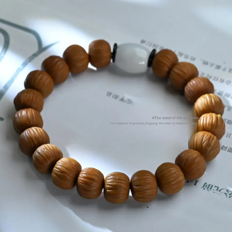 WUDE Monkey Head Walnut Bracelets Unisex-15
