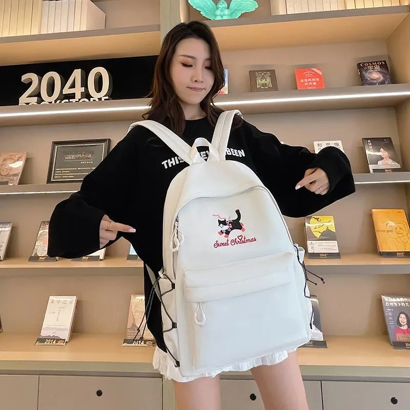 GEERDUN Canvas Backpack Regular Unisex Multicolor-1