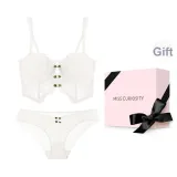 British White Camellia Clothing Sets