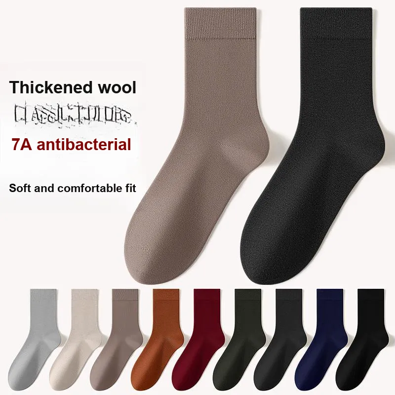 MIIOW Mid Calf Socks Men's 5 Pack-1