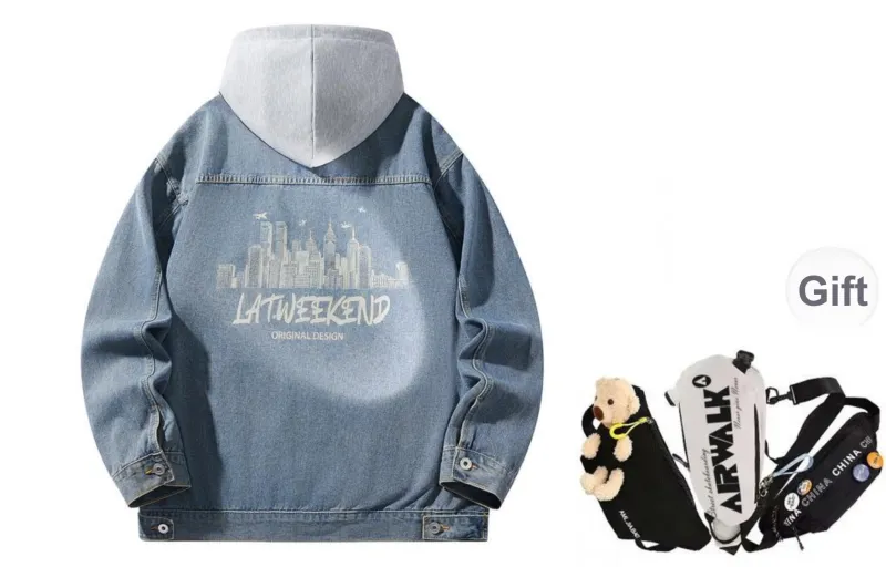 LA'T.WEEKEND Denim Jacket Unisex-76