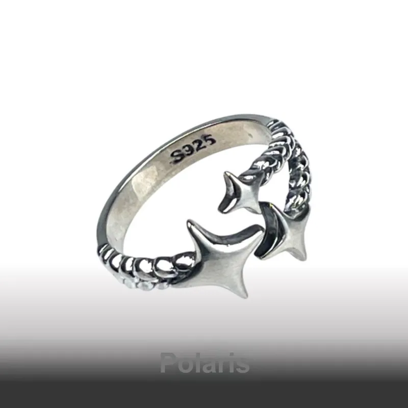 SHIYI N CIFANG 925 Sterling Silver Rings Unisex-2