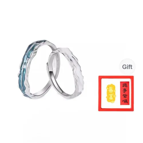 Chongqing Gold Store Alloy Rings Unisex