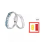 Reed and White Dew Couple Rings