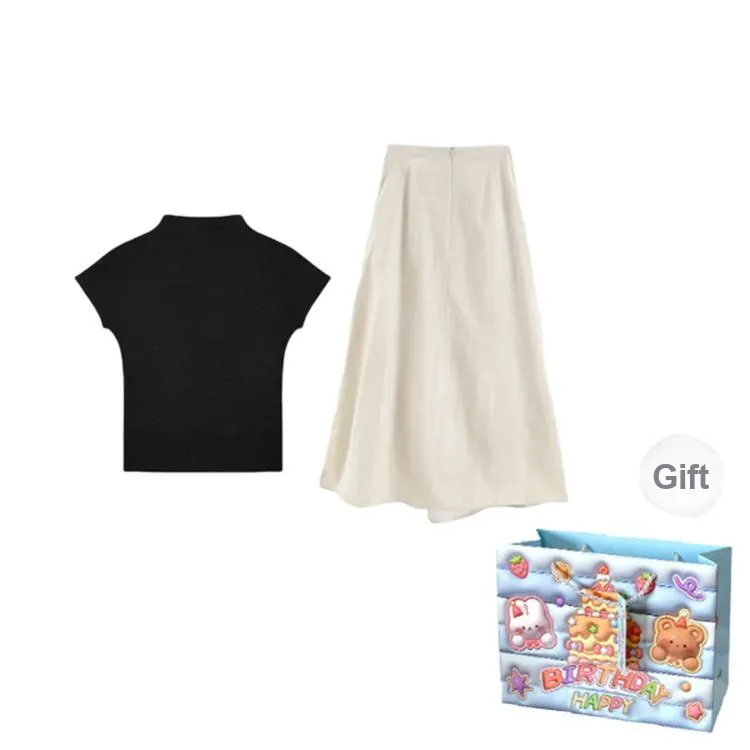 QUIET ANGEL Two Piece Skirt Sets Women's-1