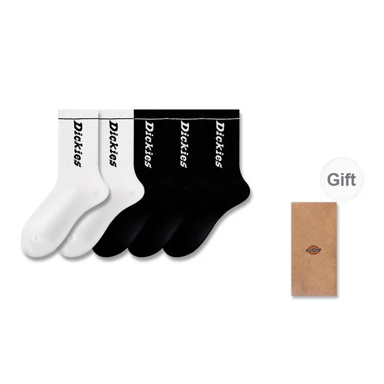 Dickies Fall And Winter Knee-High Socks Unisex Couple Socks-78