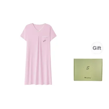 Maultiay Pajama Gift Box Spring And Summer Women's Light Purple