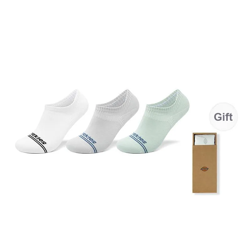 Dickies Comfortable 95% Cotton Slip Resistant Invisible Breathable No Show Socks Unisex Gift Box Combination-12