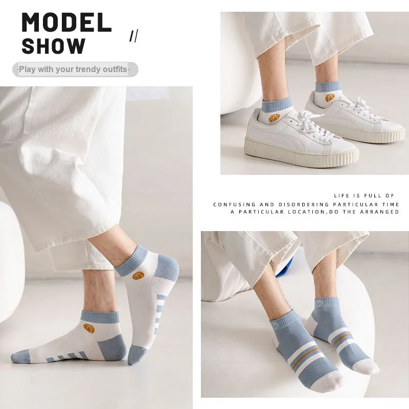 Gentle Welcome Ankle Socks Men's Combo Set-5