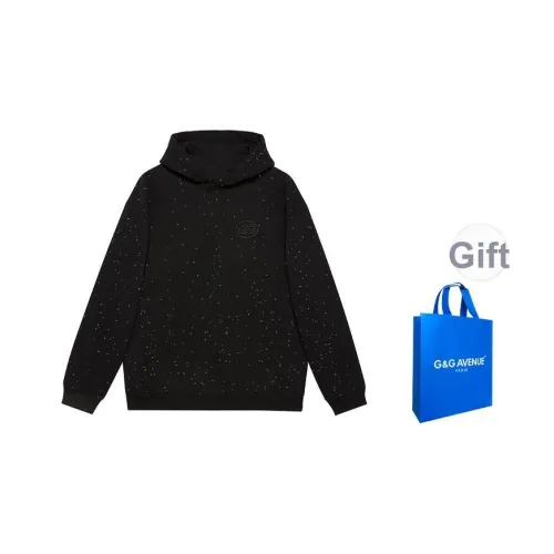 G G AVENUE Черный Унисекс Свитшоты