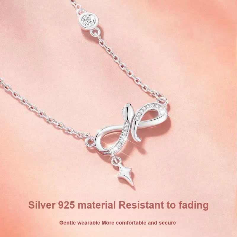 Eclater 925 Sterling Silver Necklaces Women's-1