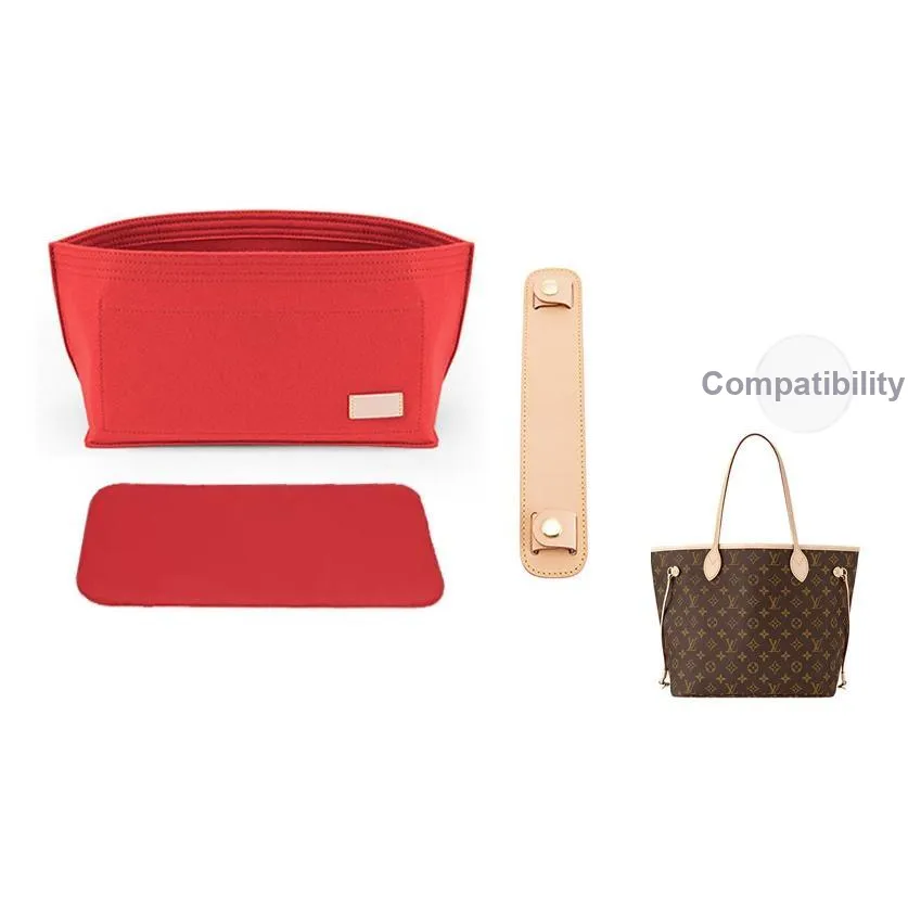 Luxury Care Artisan Workshop Felt With Accessory Bag Strap Women's Multicolor