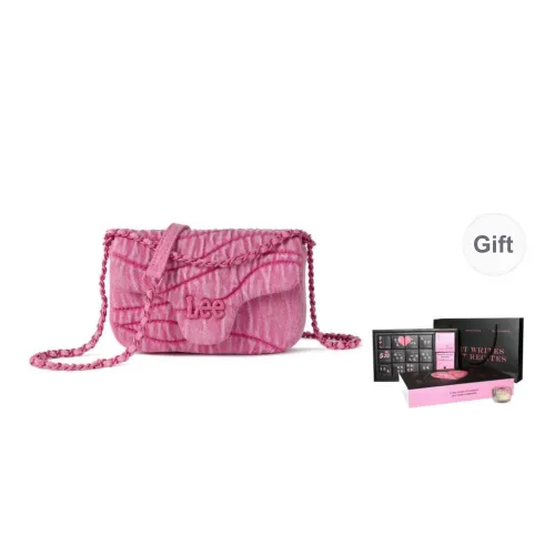 Lee Denim Crossbody Bag Regular Women's Rose Red