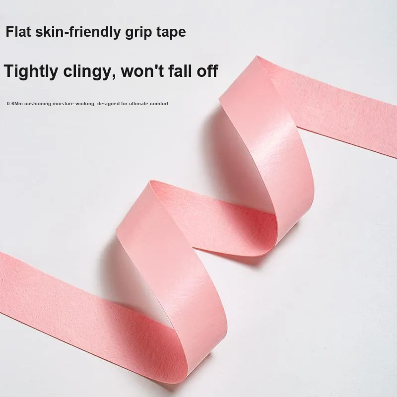 Crab Feathers Badminton Grip Tape Lotus Pink PU Thin-4