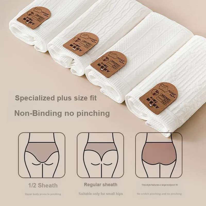 Flowers In Water Underpants Women's 4 Pack-5