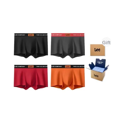 Lee совместный бренд модель Classic 101 Трусы Мужские Коробка 4 шт