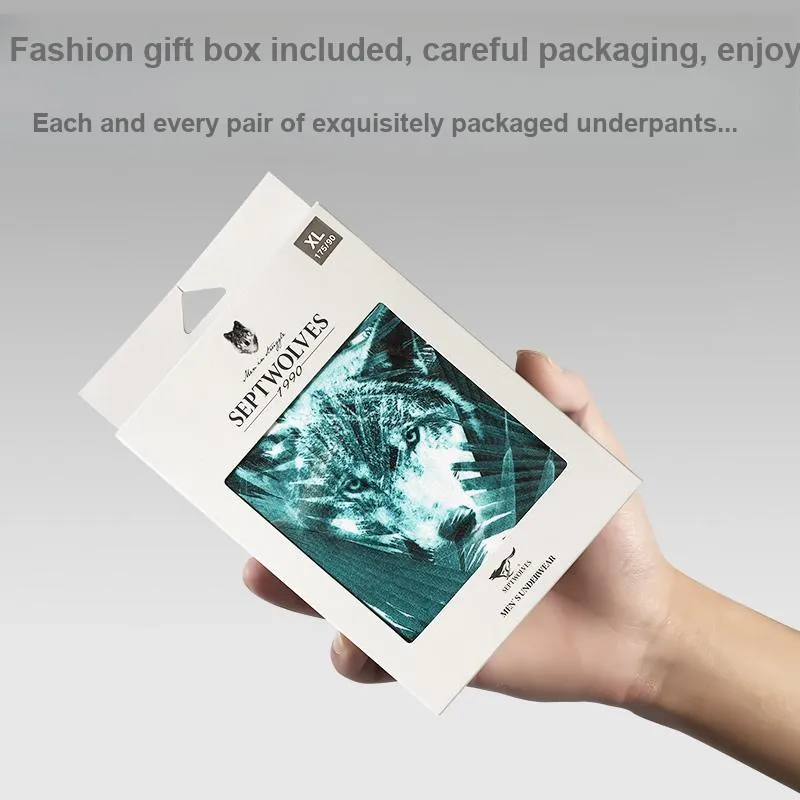 SEPTWOLVES Underpants Men's 2 Pack Box Included-4