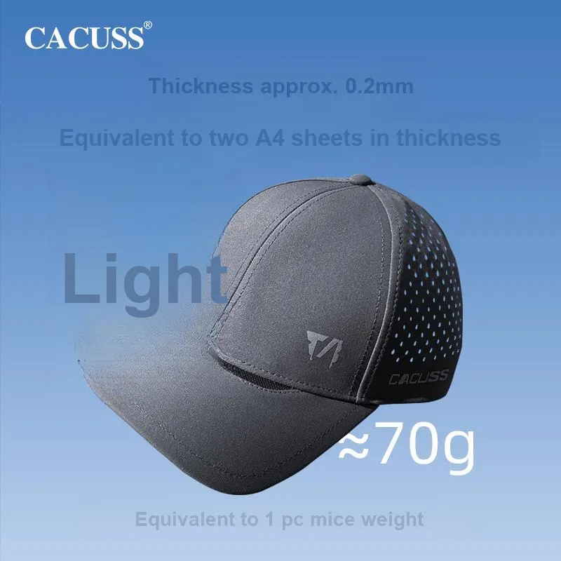 CACUSS Junior Lightweight Polyester Baseball Caps Men's-6