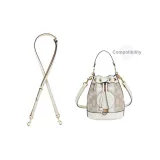Coach Dempsey Ecru 1.1 Crossbody (Litchi Grain Gold-Tone Lock)