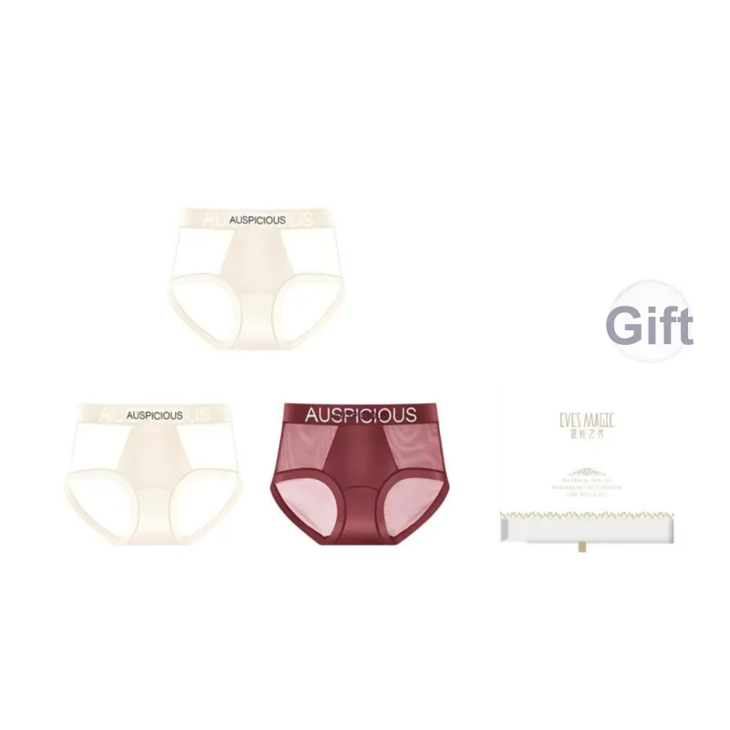 XIA.WA.ZHI.XIU Underpants Women's Shopping Bag 3 Pack-8