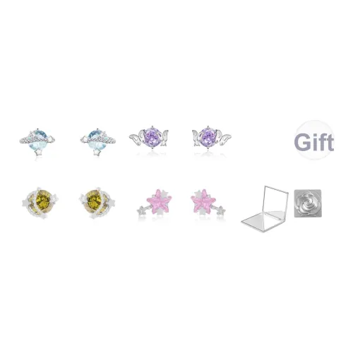 SHEEHHYY Сплав Серьги-гвоздики Унисекс