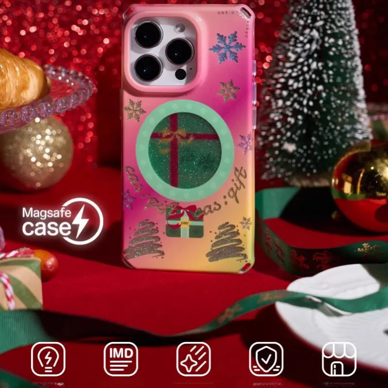 Shell Space TPU Material Cas gift Magnetic Phone Cases Compatible With IPhone Collection Refreshing-1