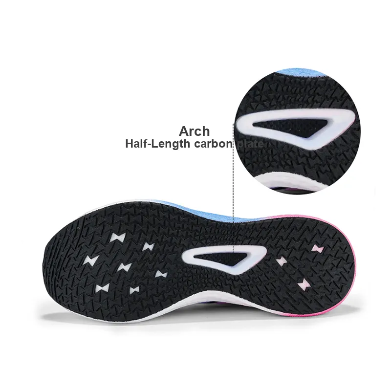 TCELLARS Cushioning Wear Resistant Breathable Height Increasing Rebound Low Top Running Shoes Unisex-109