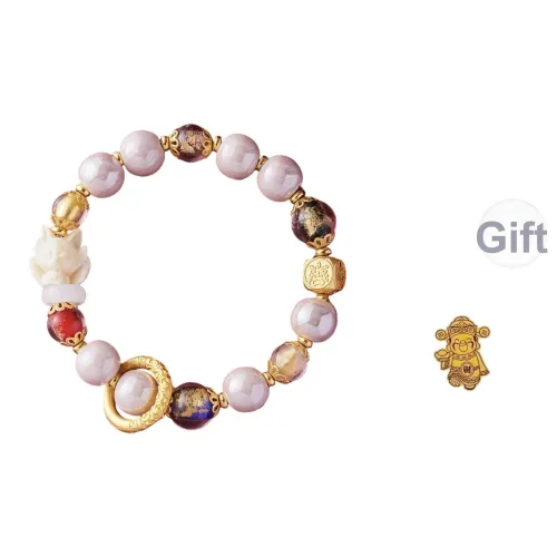 WANFEIXI Цветное стекло Нефритовые браслеты Унисекс