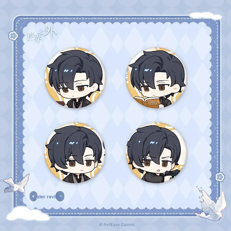 SHIJIEZHIWAI Snow Collection, Everlasting Affection Badges-7