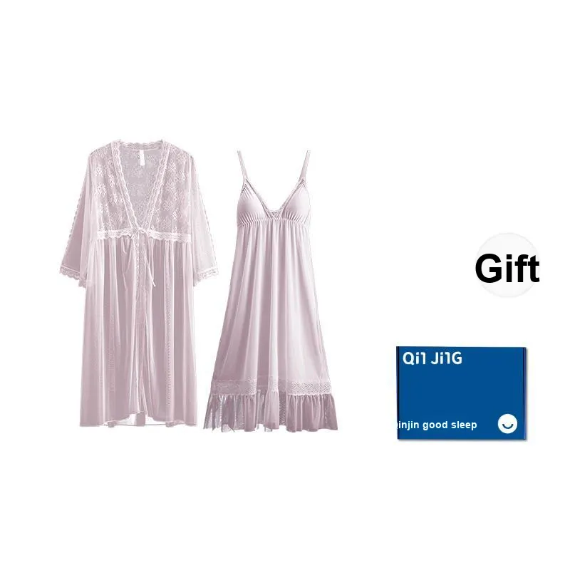Qin Jing Women's Nightgowns-12