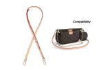 [Crossbody Style]Color-Changing 1.1cm Width Adjustable 90-120cm