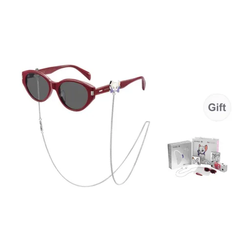 MUJOSH Plate Frame Cat Eye Correction Face Shape Outdoor Sun Protection UV Protection Sunglasses Unisex