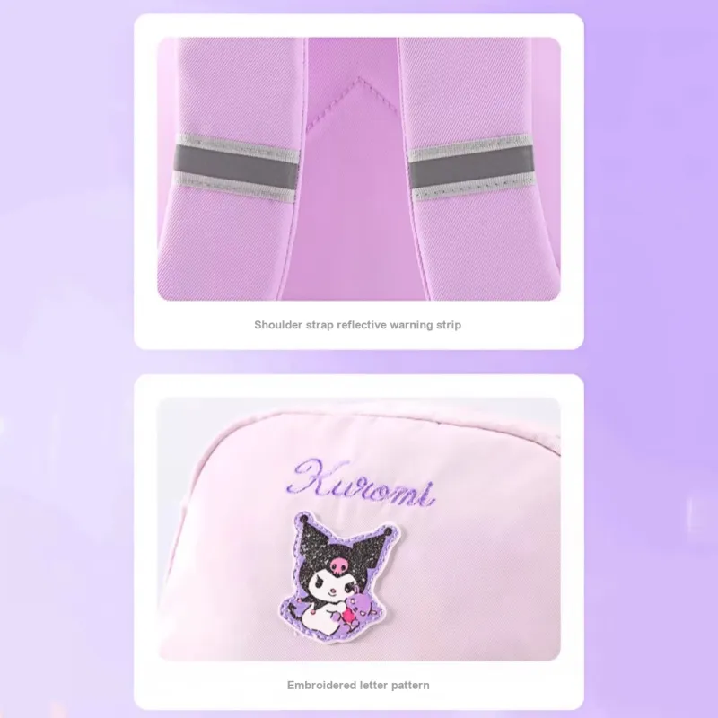 Hello Kitty Polyester Backpack Women's Purple-4