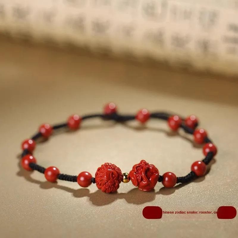 Sima Is Ethereal Reconstructed Cinnabar Anklets Unisex-6