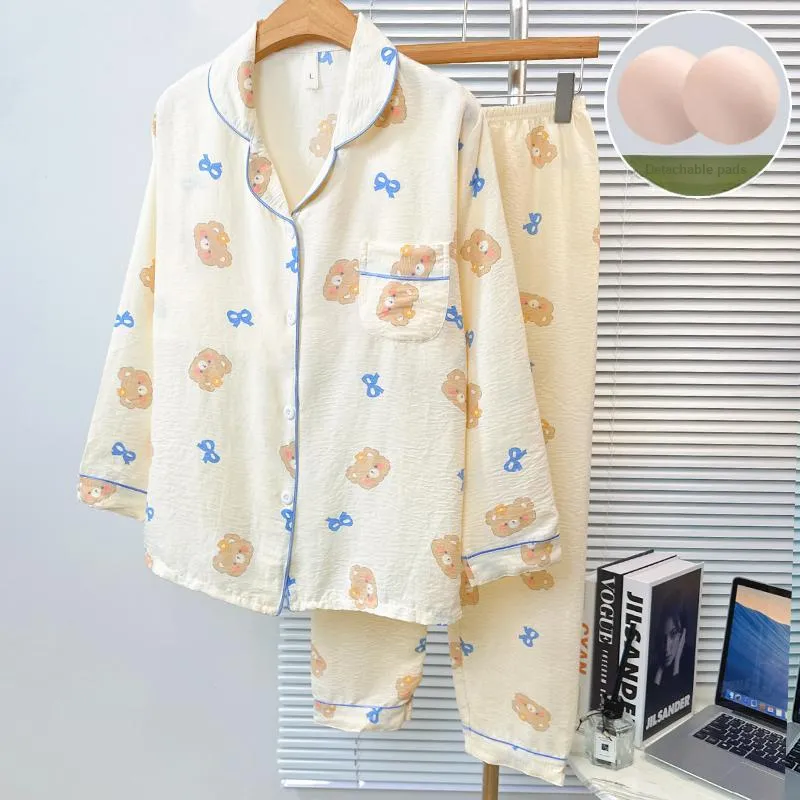Sleeping Beauty Pajama Set Women's Yellow-3