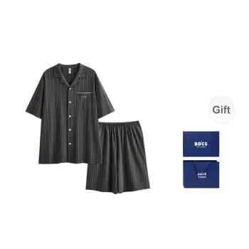Peninsula City Pajama Set Men's Dark Gray