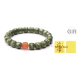 Collector's Level · Protea Green Star Moon | Style 2 Barrel Bead 8*9mm