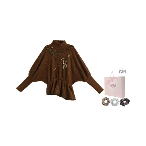 SNBL Коричневый Женский Трикотаж